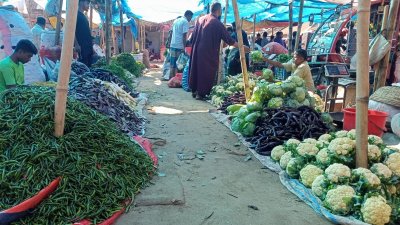 শীতের সবজিতে ভরপুর বাজার, তবু দাম বেশি
