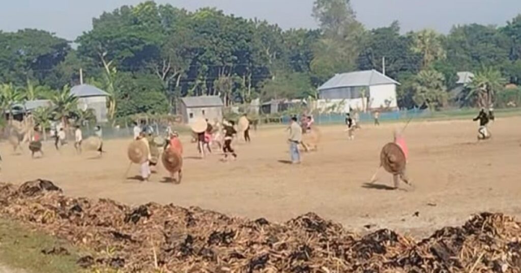 সালথায় দুই পক্ষের সংঘর্ষে ৫৪ জন আহত