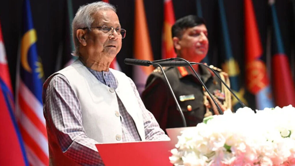 জাতীয় নির্বাচনে ঐতিহাসিক ভূমিকা পালনে সশস্ত্র বাহিনীর প্রতি আহ্বান প্রধান উপদেষ্টার